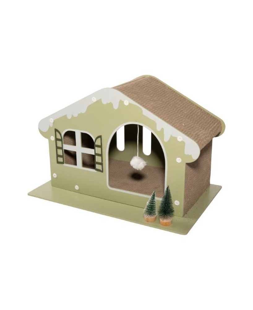 CASITA PARA GATOS 54X35X35CM