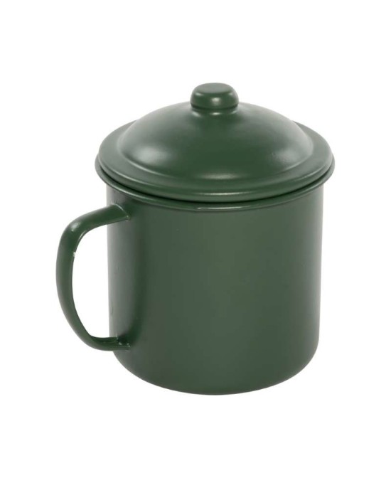 BOTE METALICO CON TAPA ASAS 16X13X15CM VERDE