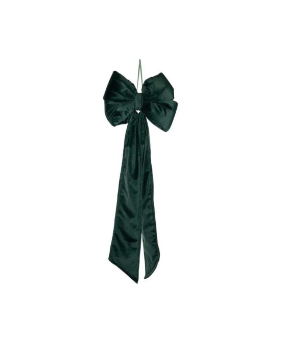 LAZO DE TERCIOPELO VERDE H75CM