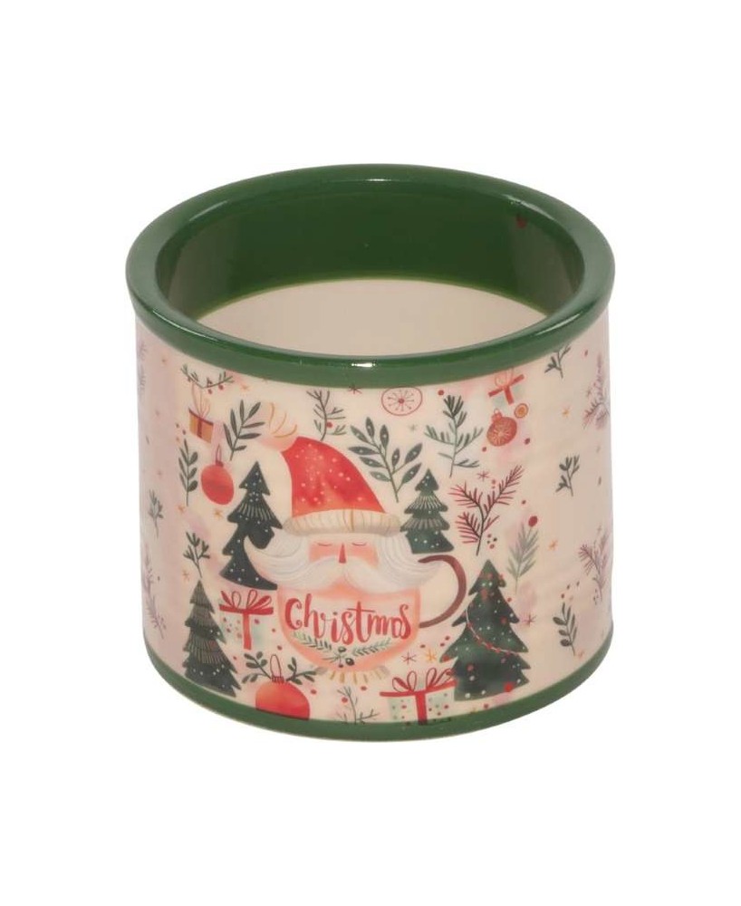 FRASCO CERAMICA SANTA CHRISTMAS D7X6CM