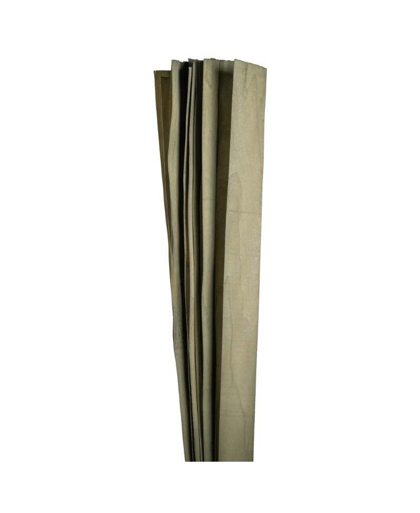 LISTON DE MADERA  5X100CM BERDE HIELO