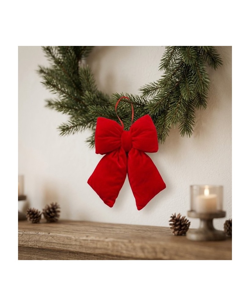 COLGANTE DECORATIVO BOWY BOW L30CM  H6.5CM
