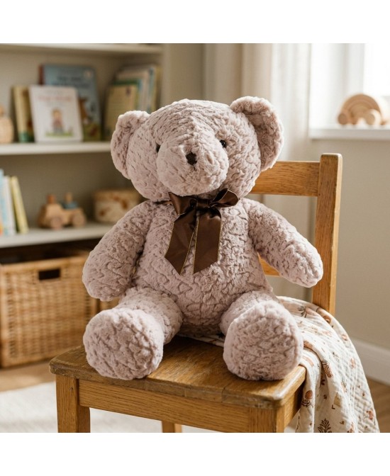OSO DE PELUCHE BARLI H60CM BEIGE