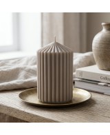 VELA PILAR RILLEA H10CM D7CM TAUPE