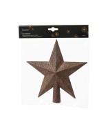 ESTRELLA GLITER  COPA PINO  L.4.2cm x W.19cm x H.19cmCHOCOLATE