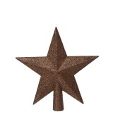 ESTRELLA GLITER  COPA PINO  L.4.2cm x W.19cm x H.19cmCHOCOLATE