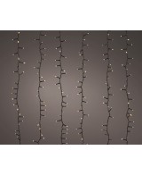 CASCADA LED 200CM NEGRA