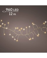 GUIRNALKDA MICRO LED SILVER/CALIDO 1200CM