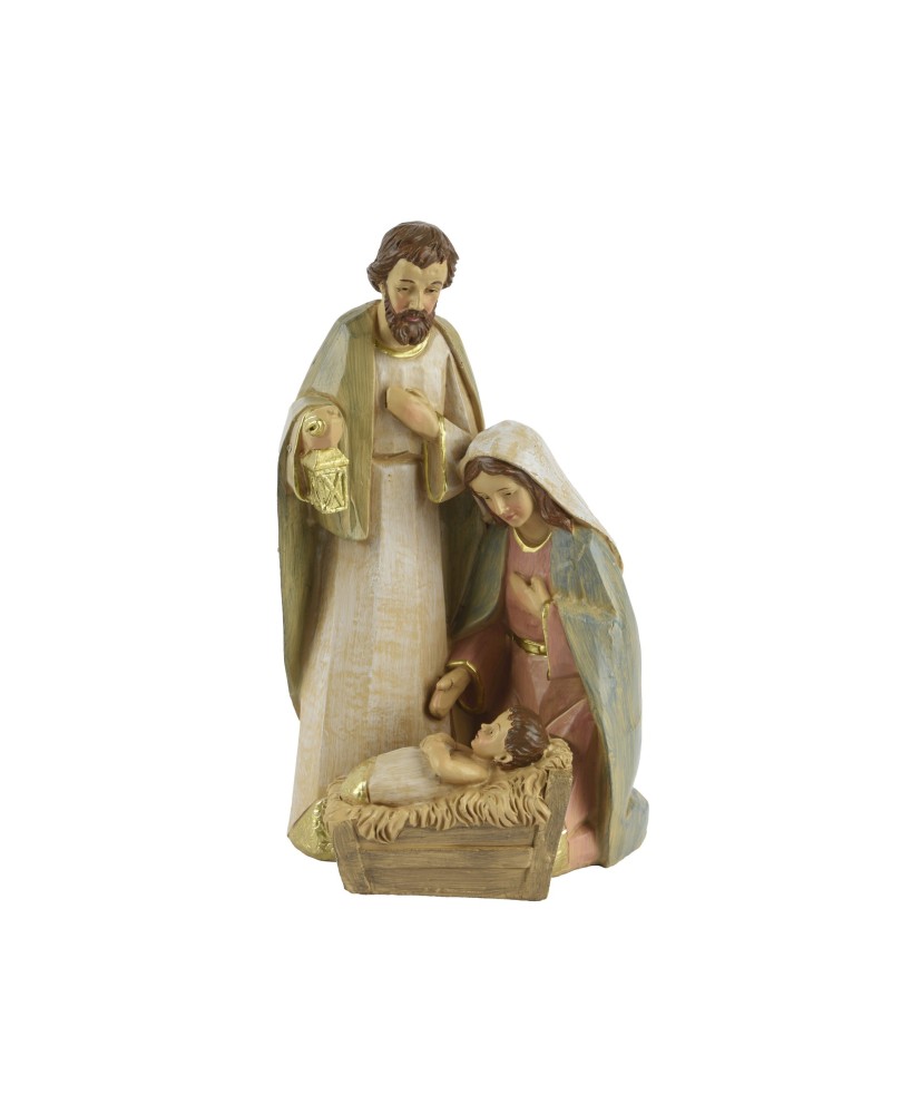 Figura de Natividad 14.6x11.2x32.2 cm - Decoración Navideña Tradicional