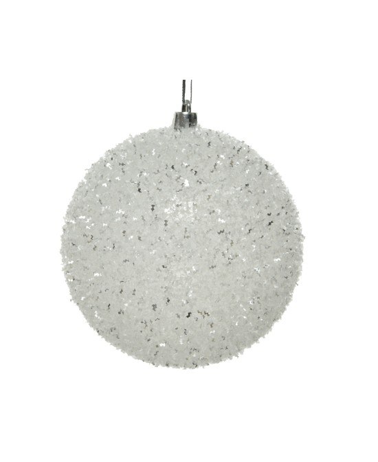 BOLA NAVIDAD NEVADA D10CM