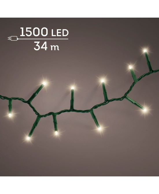 Guirnalda de Luz Centell L3400 | Luces LED Decorativas para Interior y Exterior