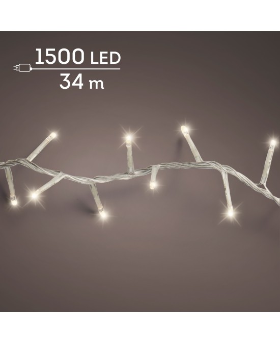 LUCES LED INTERMITENTE  BLANCO L.3400cm