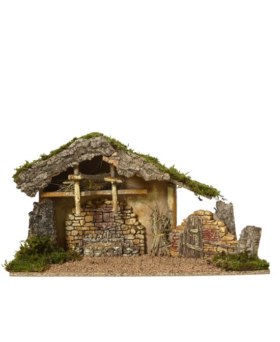 PESEBRE  MADERA NATURAL L58CM