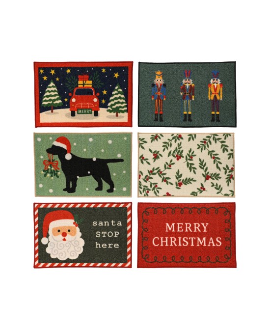 FELPUDO NAVIDAD L.40cm x W.60cm x H.0.5cm