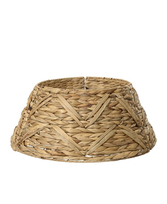 Base para árbol de Navidad marrón 70 cm diámetro 28 cm altura soporte robusto y estable