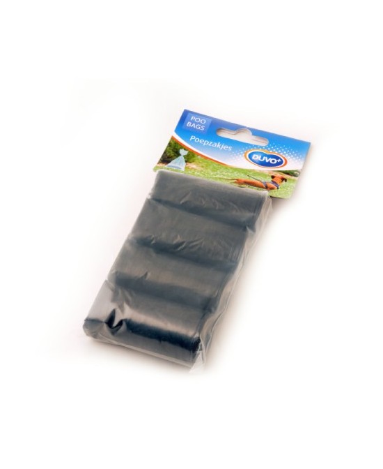 DUVO BOLSAS HIGIENICAS NEGRAS BLISTER 16X20UD