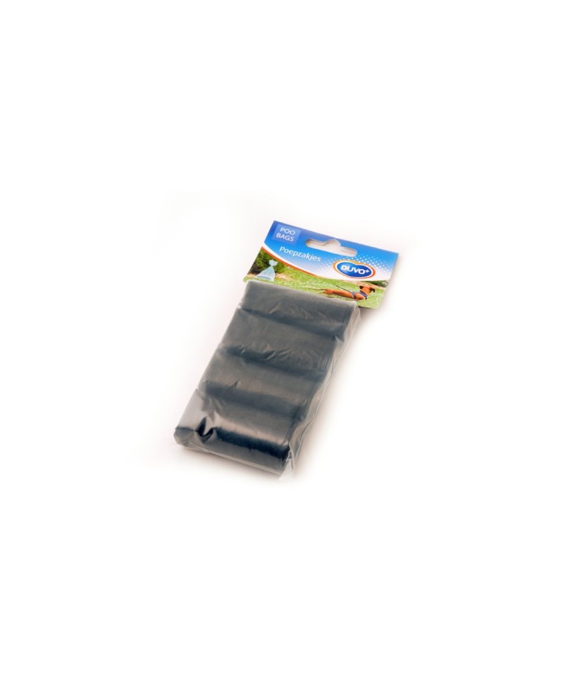 DUVO BOLSAS HIGIENICAS NEGRAS BLISTER 16X20UD