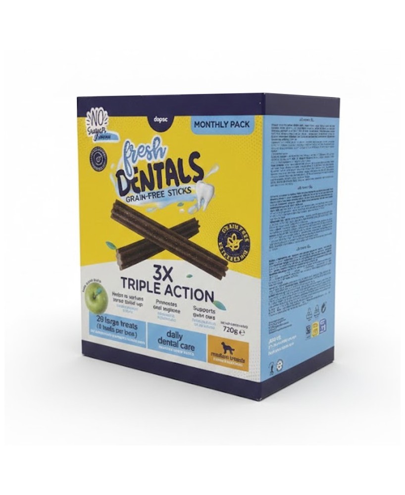 FRESH DENTALS GRAIN FREE STICKS PARA PERROS