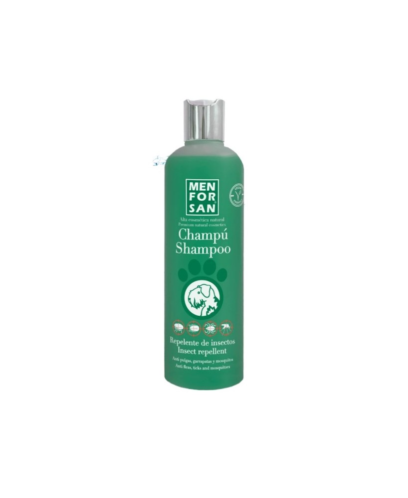 CHAMPU NATURAL REPEL INSECTOS CON CITRONELA 300ML