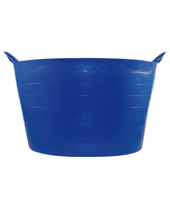 CAPAZO 65 LT CON ASAS PLASTICO USO ALIMENTARIO AZUL