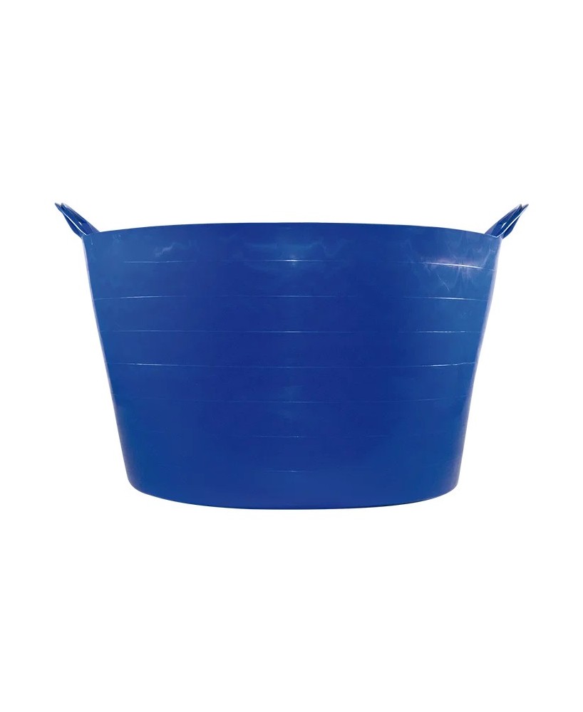 CAPAZO 65 LT CON ASAS PLASTICO USO ALIMENTARIO AZUL