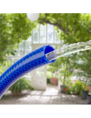 Manguera 15m Azul 15mm Tatay | Flexible y Resistente para Riego Exterior
