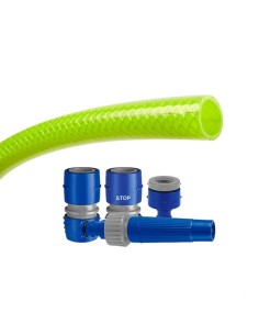 Rollo Manguera Tatay 20M Verde 15MM  Riego Flexible y Duradero | Endanea Garden