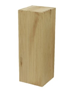 Pilar de Madera Mediano  Decoración elegante y natural para interiores y exteriores

