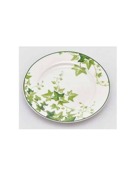 PLATO VERDE BLANCO