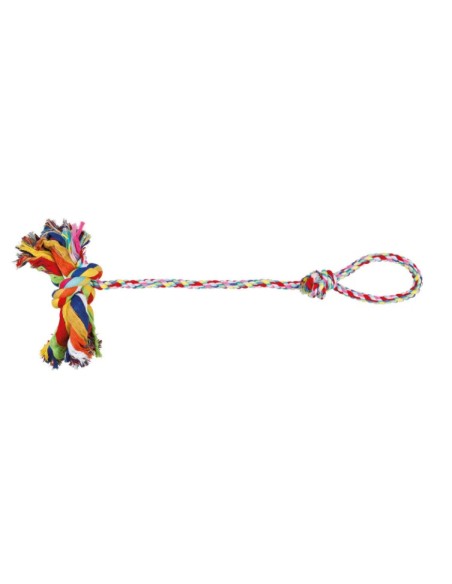 CUERDA DE JUEGO ALGODON MULTICOLOR 70CM