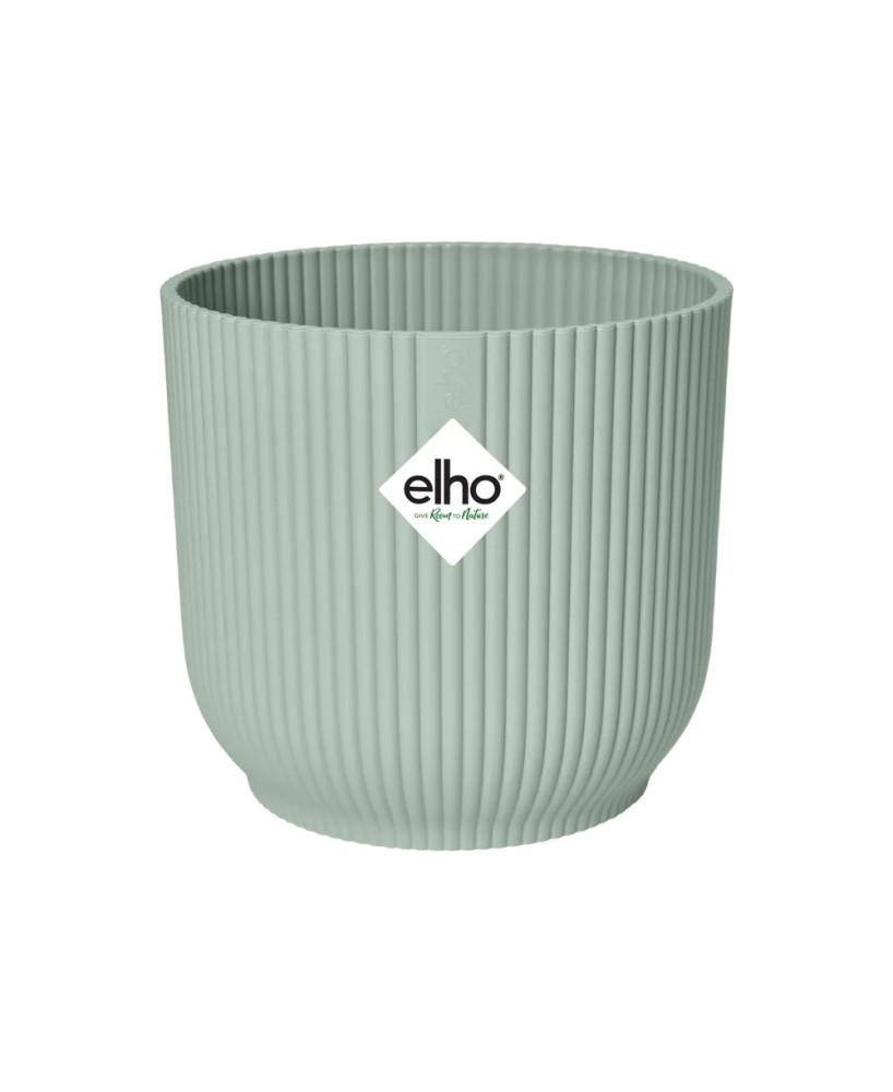 Maceta Vibes Fold Round Mini 18 cm Verde - Elegancia y Estilo para tus Plantas | Endanea Garden