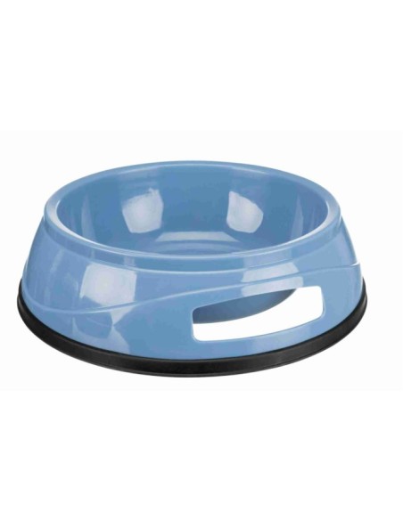 Comedero Plástico Pesado Anillo Caucho 12cm Endanea Mascotas