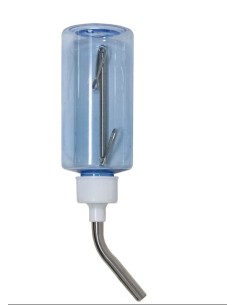 Bebedero Plástico para Roedores 500ml con Boquilla Acero Inoxidable | Endanea Mascotas