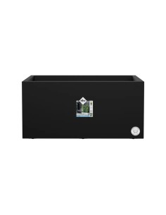 Jardinera Vivo Negra 60 cm | Diseño Moderno y Funcional para Jardín, Terraza o Balcón | Endanea Garden