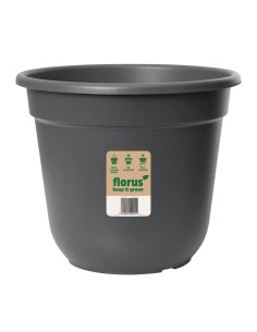 Maceta Original 27 cm Antracita - Elegante y Duradera para Plantas de Tamaño Mediano