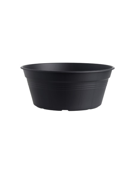 Maceta G.B. Bol Negro 38 cm - Elegante y Resistente para Jardín y Interior | Endanea Garden