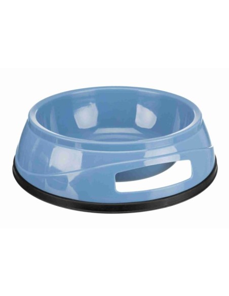 Comedero Plástico Pesado Anillo Caucho 14cm Endanea Mascotas