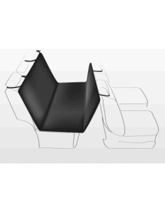 FUNDA ASIENTO COCHE 1.45X1.60CM NEGRO