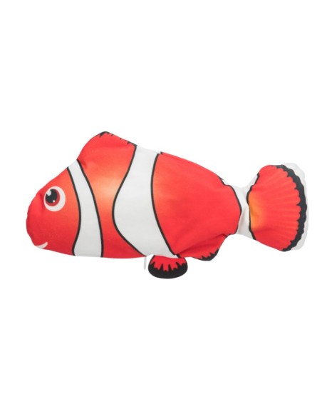 Pez Enrollable 26 cm para Perros y Gatos | Juguete Interactivo Endanea Mascotas