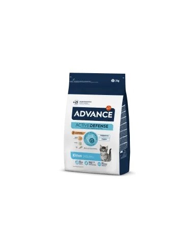 Advance Cat Kitten Chicken & Rice 3kg con canastilla | Nutrición premium para gatitos