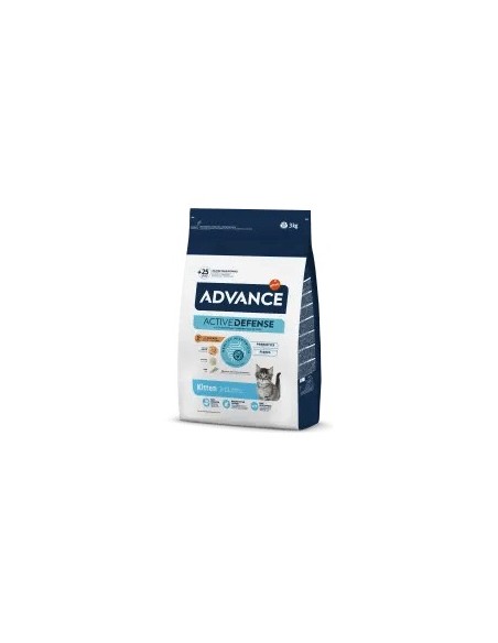 Advance Cat Kitten Chicken & Rice 3kg con canastilla | Nutrición premium para gatitos
