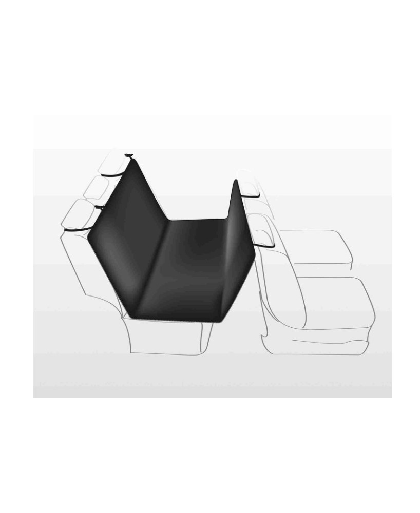 FUNDA ASIENTO COCHE 1.40X1.45M NEGRO-MARRON