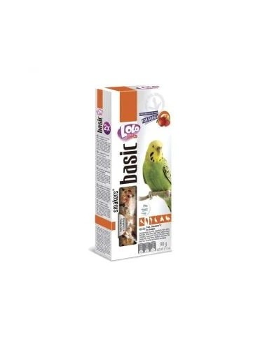 LOLO 2 Barras Frutas 90gr Periquitos snack saludable