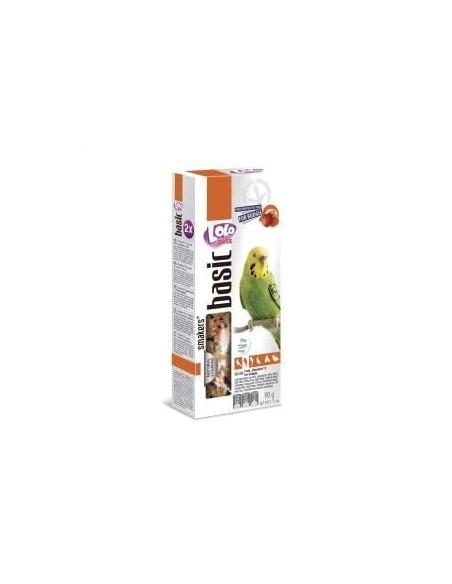 LOLO 2 Barras Frutas 90gr Periquitos snack saludable