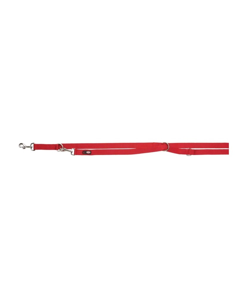 Ramal New Premium Ajustable 2,00 m/20 mm Rojo para Perros | Endanea Mascotas

