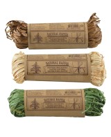 Raffia 3 Colores para Manualidades | Fibra Natural, Flexible y Resistente

