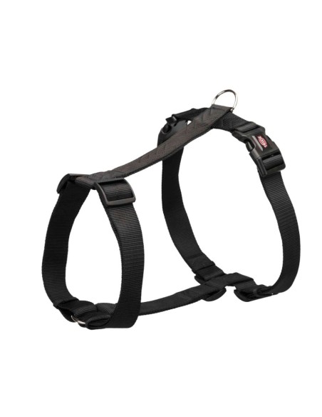 Arnés New Premium S-M Negro para Perros Pequeños y Medianos  Cómodo, Seguro y Resistente