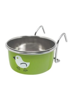 COMEDERO AC. COLGADOR JAULA 0,9L