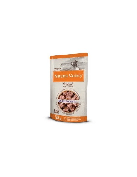 Wild Grain Pouch Mini Turkey  Alimento Natural para Perros Pequeños con Pavo Fresco, Sin Cereales y Nutrición Premium