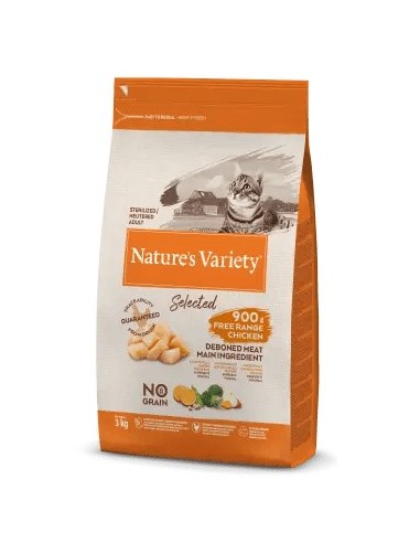 NVD Cat Sel Sterilized Pollo 3 kg | Alimento para Gatos Esterilizados | Endanea Mascotas